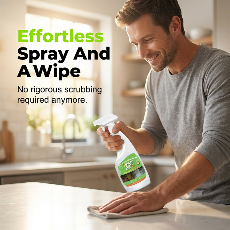 ⏳HOT SALE 50%OFF✨💞50K+ SOLD!🏆Heavy Duty Kitchen Degreaser Spray