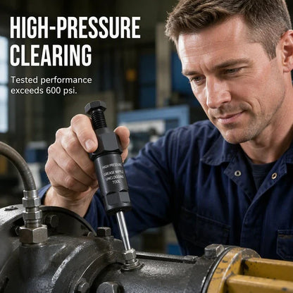 Tryzovira Heavy Duty Grease Fitting Cleaner Unclog Tool