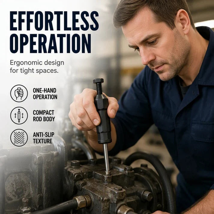 Tryzovira Heavy Duty Grease Fitting Cleaner Unclog Tool